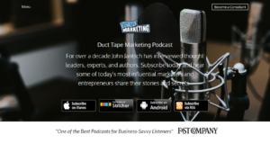 eCommerce podcast Duct Tape Marketing