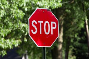 seo stop sign